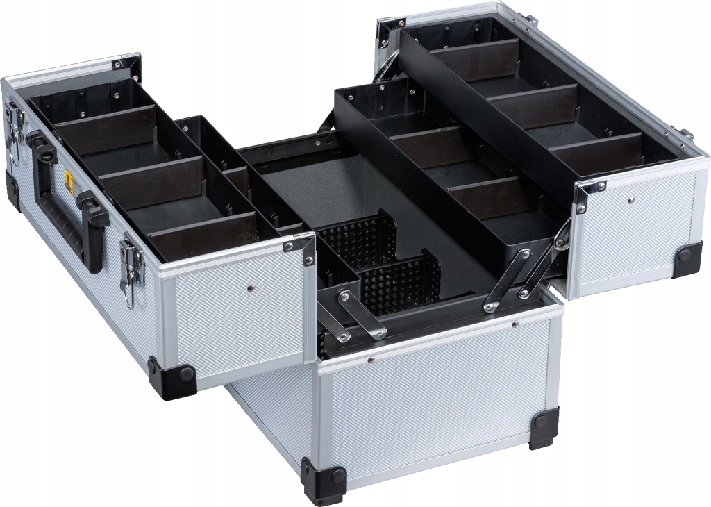 Walizka aluminiowa na drobne elementy 360x260x220 mm