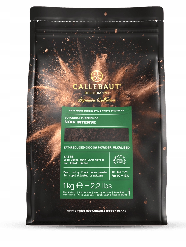 Barry Callebaut Noir Intense kakao tmavé alkalizované 10-12% prášek 1 kg