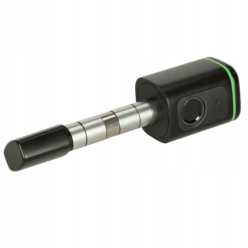 Elektronický zámek Smart, inteligentní vložka do dveří, otisk prstu, modrá