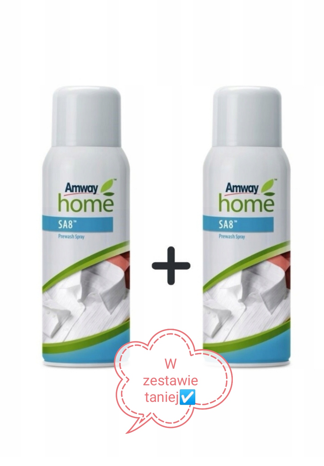 

Zestaw x2 Odplamiacz w sprayu PreWash Amway