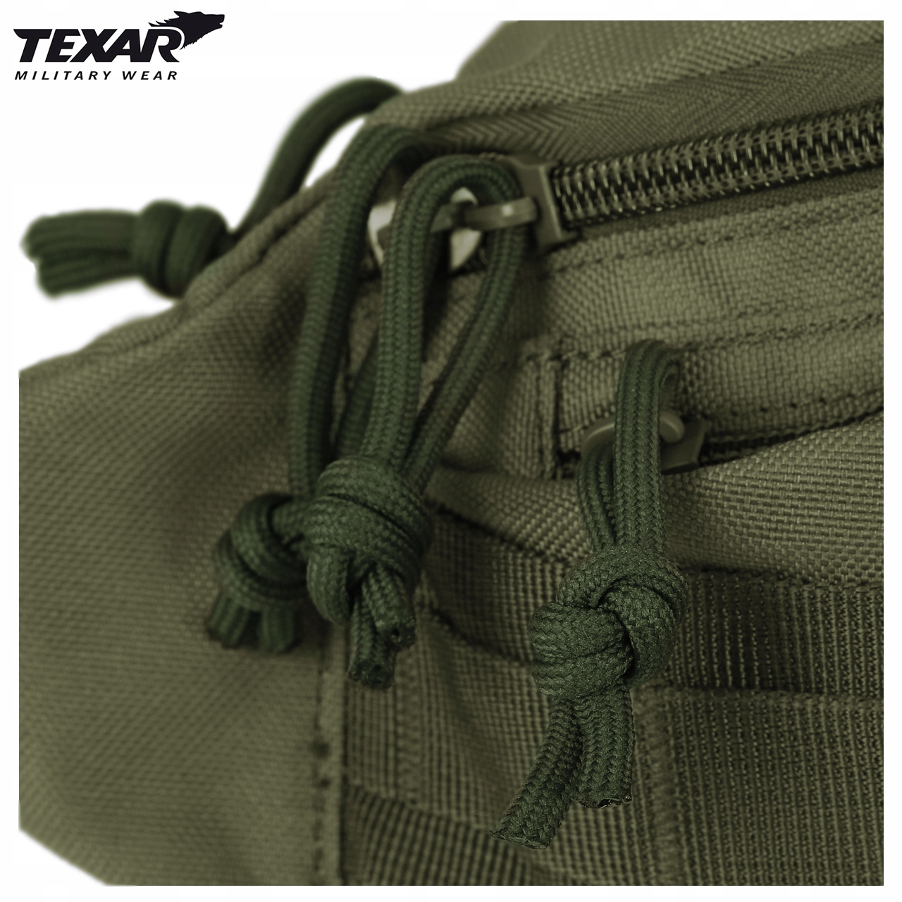 NERKA TEXAR TORBA BIODROWA NA PAS MOLLE OLIVE Cechy dodatkowe brak