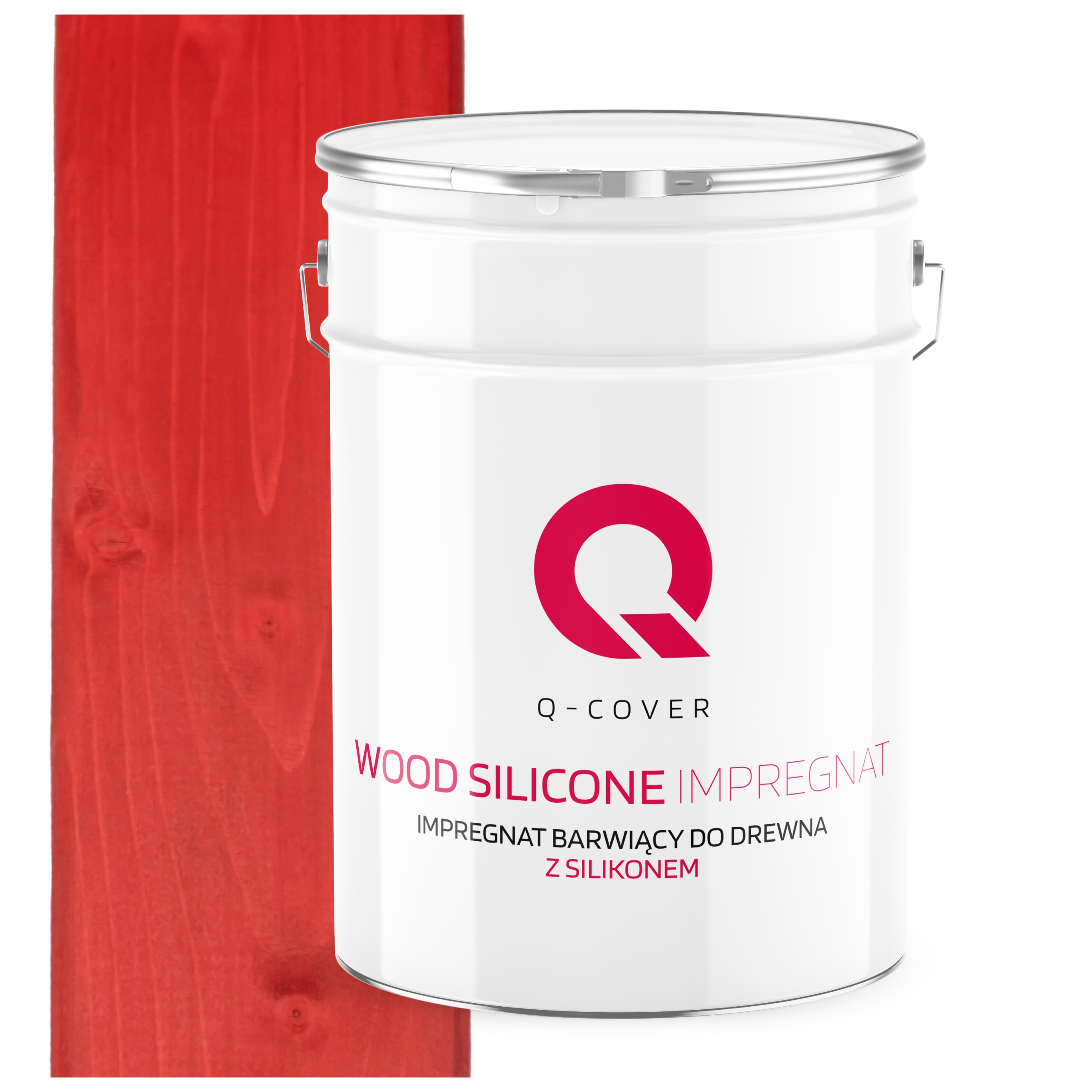 Impregnácia Na Drevo Extra Farba S Ochranným Silikónom, Farby Uv Červená 10 L