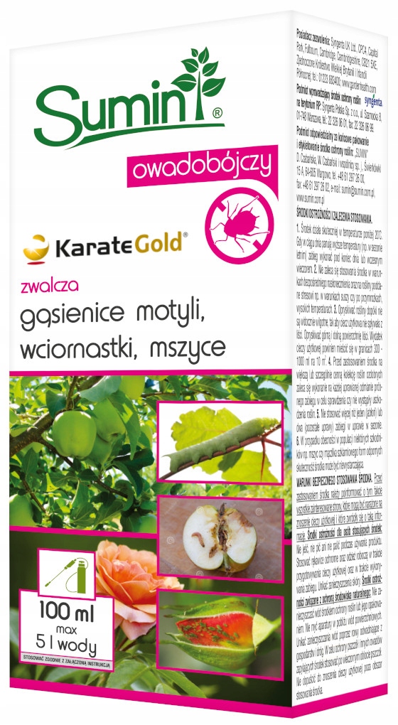 

Sumin Karate Gold owadobójczy wciornastki 100 ml