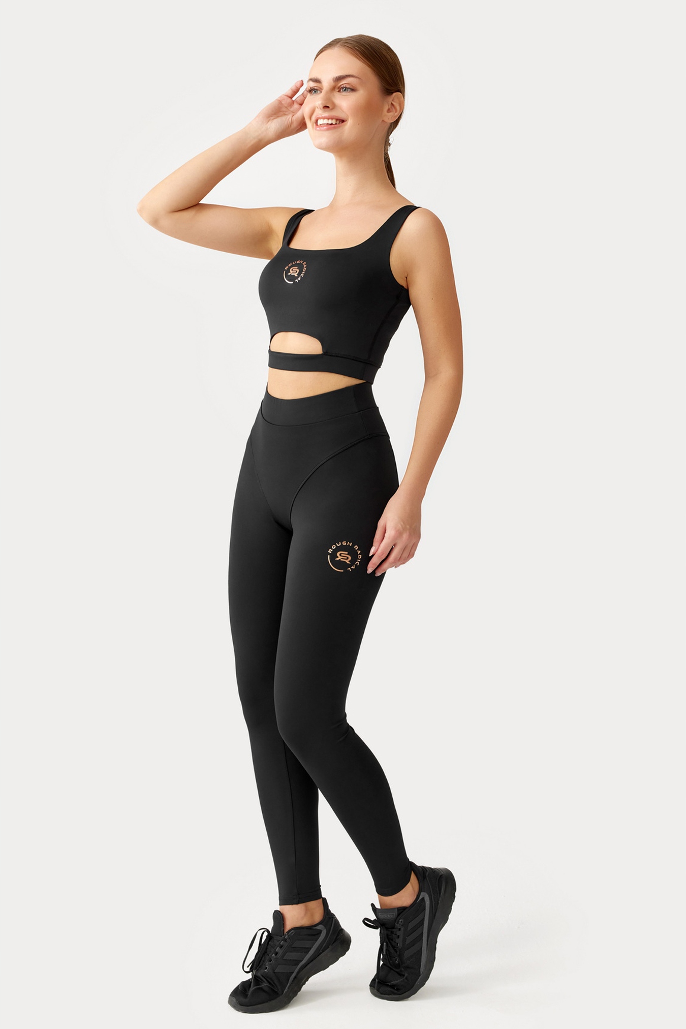 TOP SPORTOWY DAMSKI FITNESS JOGA TRENING Marka Rough Radical