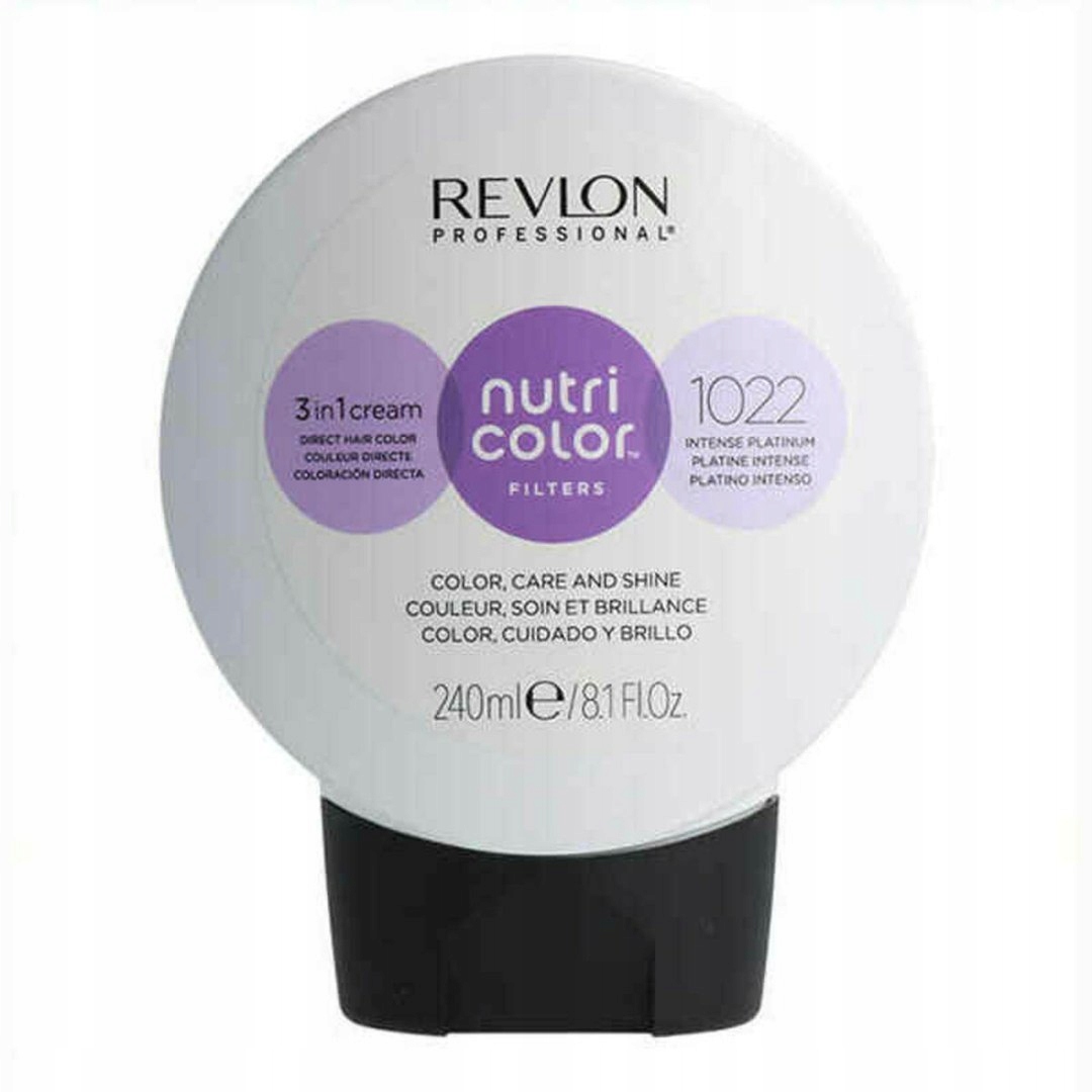 Trvalé barvení Revlon Nutri Color N 1022 Intense Platinum 240 ml