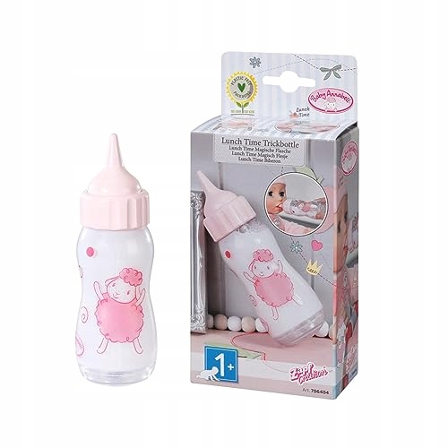 Baby Annabell Lunch Time Trickbottle, Pink