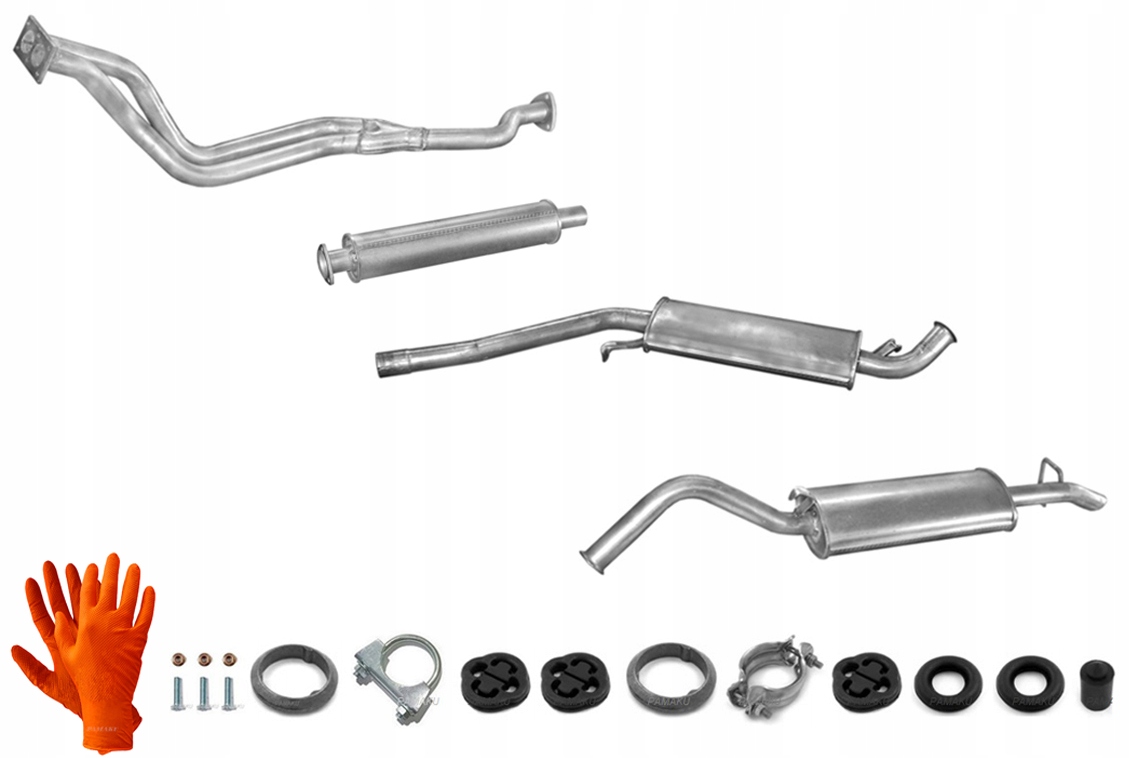 Audi 100 1.8 (1984-1990) Výfukový Systém