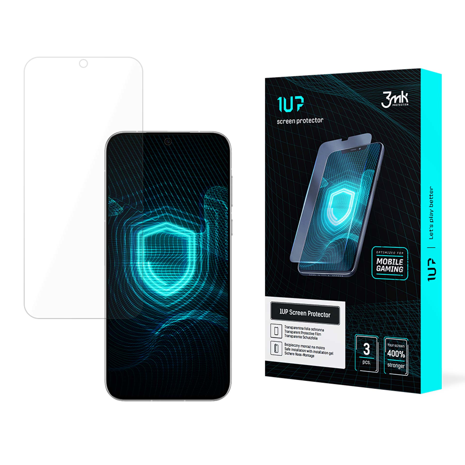 [3ks] Protinárazová fólie 3mk 1UP pro Huawei Pura 70 Ultra
