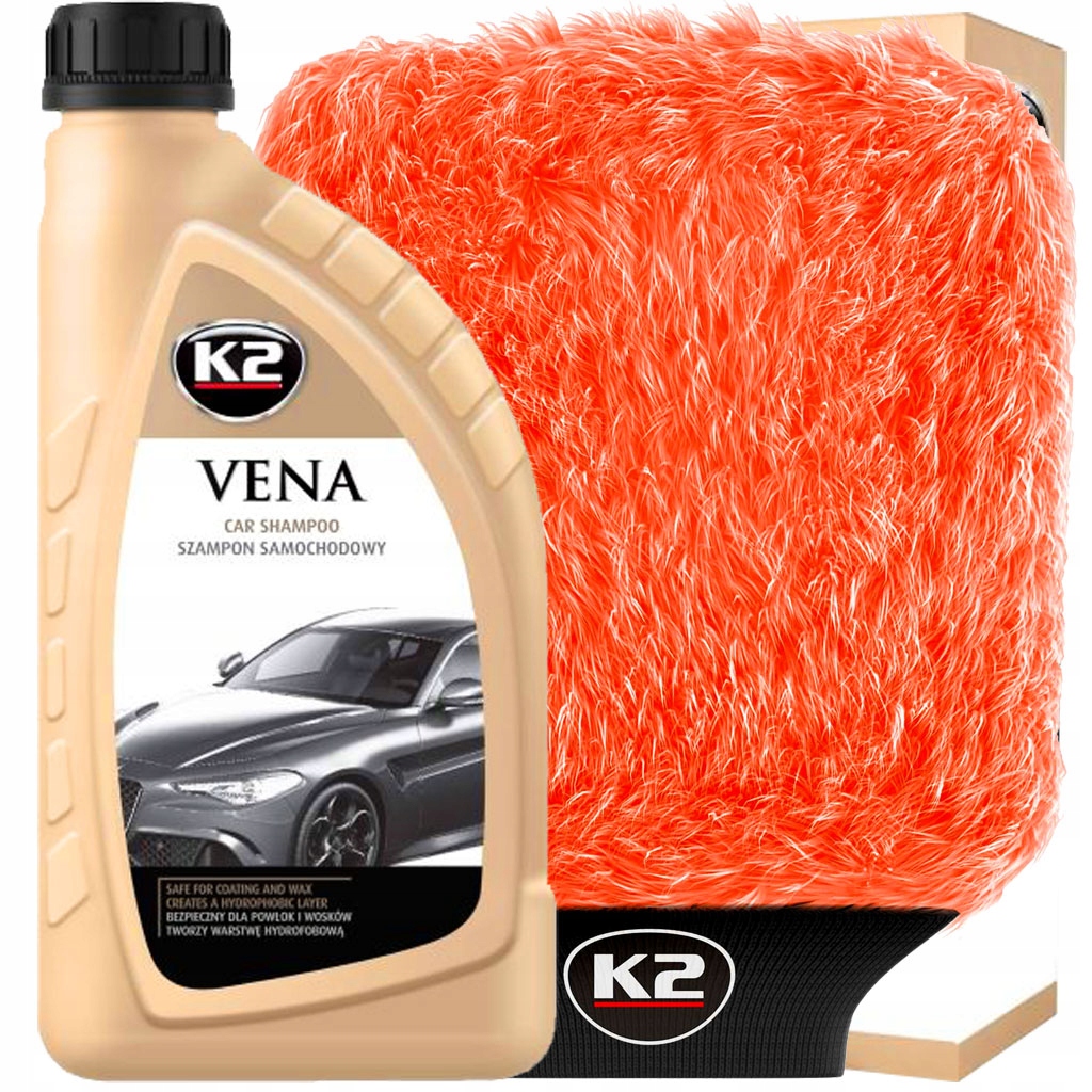 

K2 Vena szampon Hydrofobowy Rękawica Wash Mitt