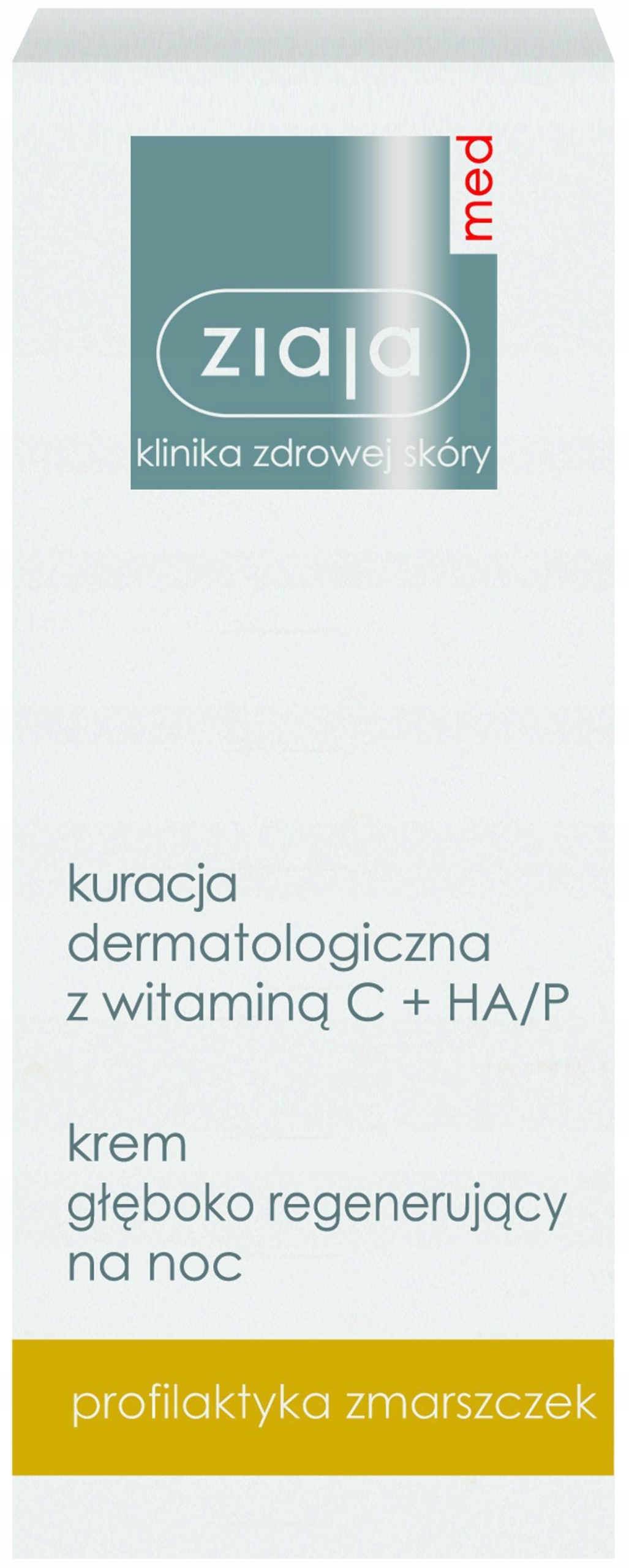 

Ziaja Med Kuracja Dermat.z Wit.c+ Krem na noc 50ml