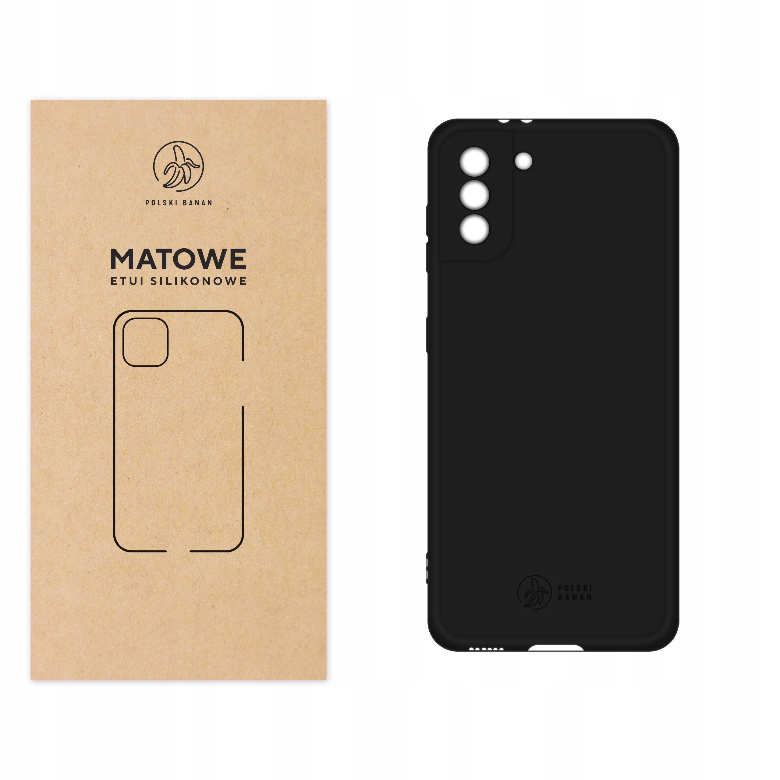 

Etui Matowe do Samsung S21 czarne
