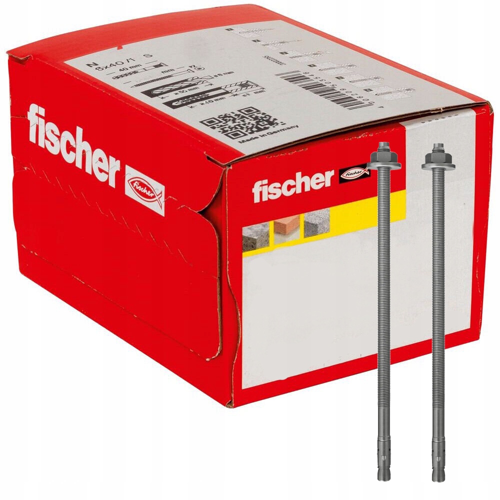 Fischer Kotva čepová Faz II Plus 8/10 Gs R nerezová ocel 50 Ks