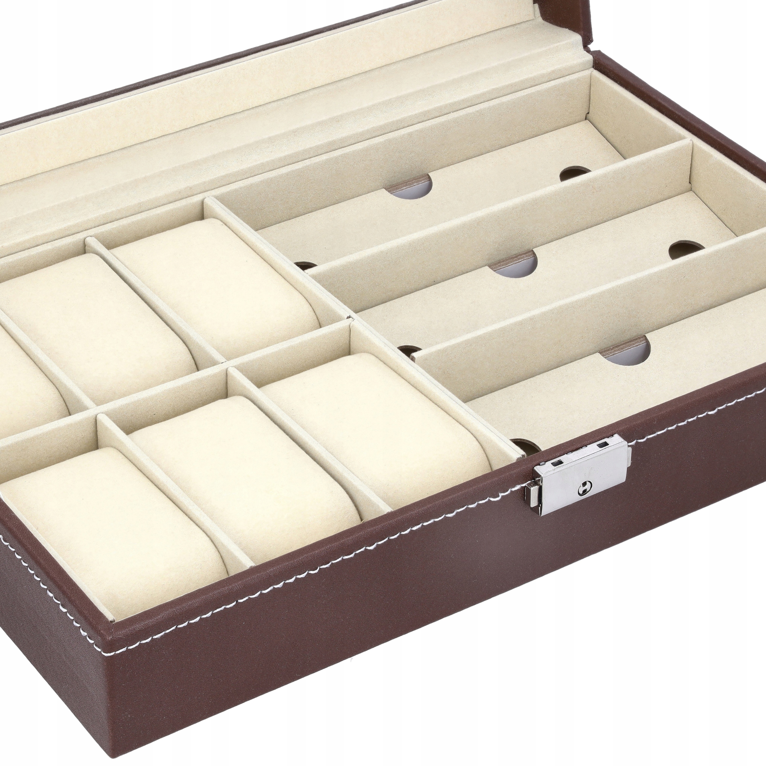 PUDEŁKO ETUI NA ZEGARKI I OKULARY SZKATUŁKA KUFEREK KUFER KASETKA G20 Marka Korbi