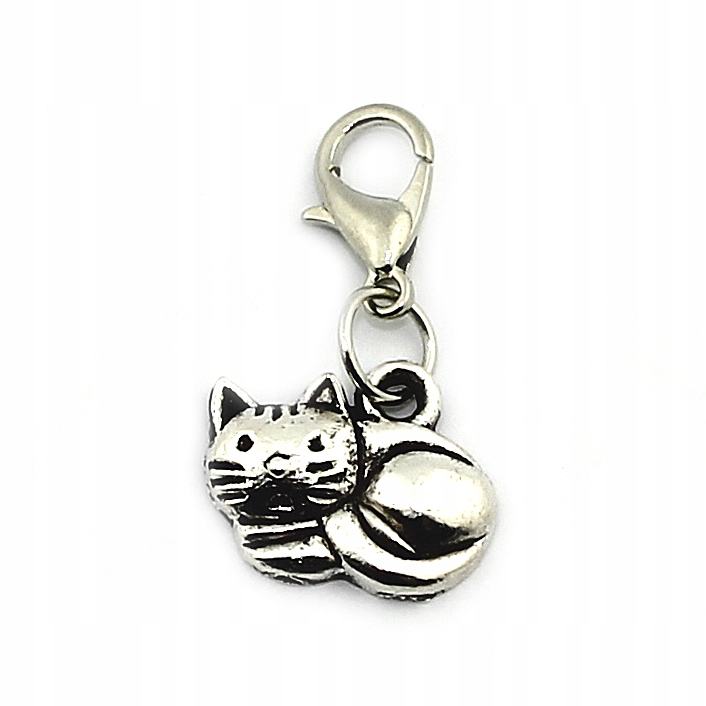 ZAWIESZKA DO BRANSOLETEK CHARMS KOT PREZENT