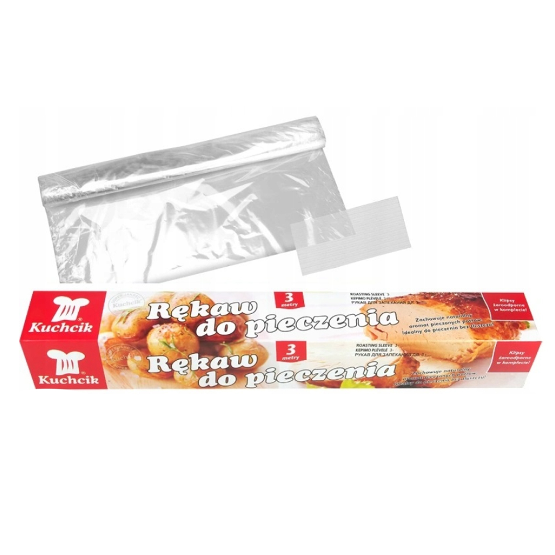 

Rękaw do pieczenia w rolce Kuchcik 290mm/3m