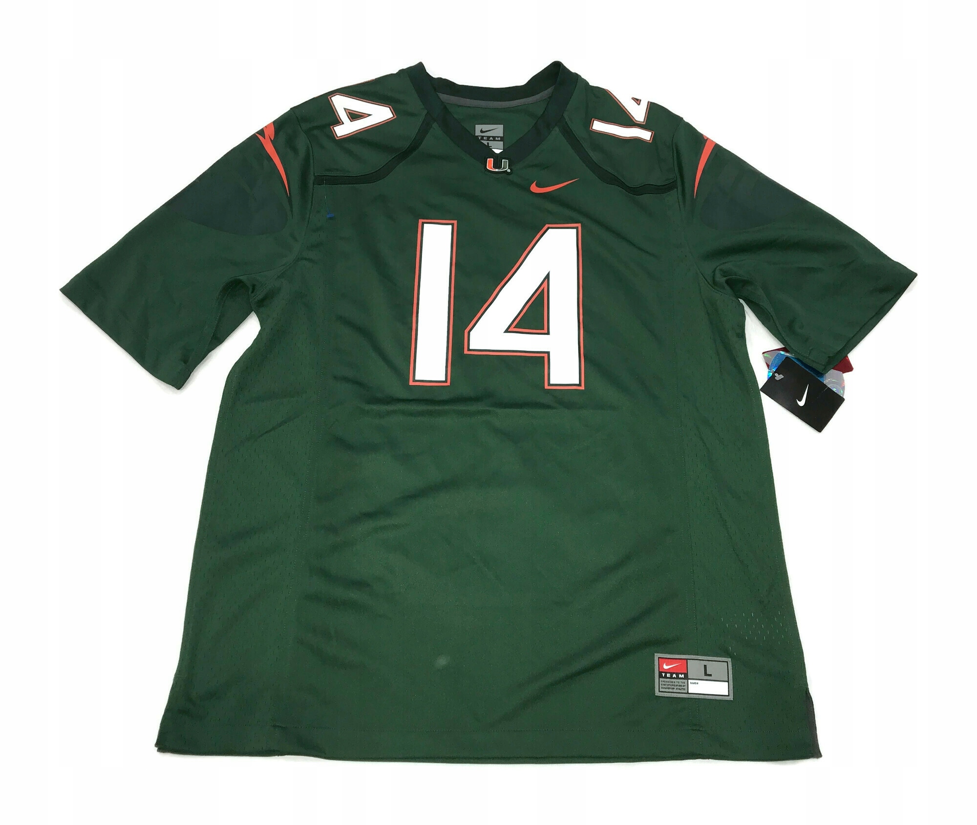 Tričko Jersey Miami Hurricanes Nike L