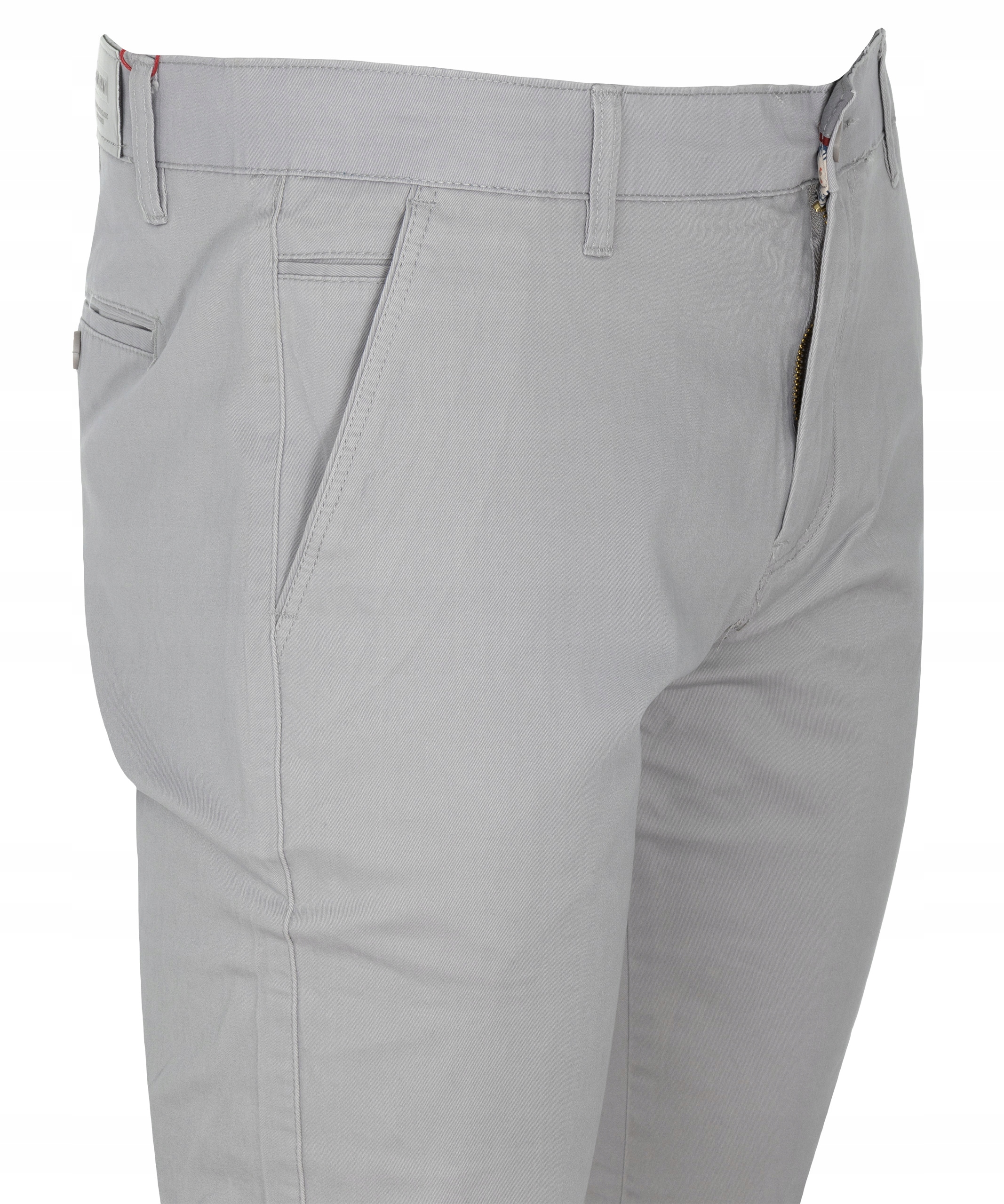 SPODNIE MATERIAŁOWE BAWEŁNIANE SZARE W42 Rozmiar 42