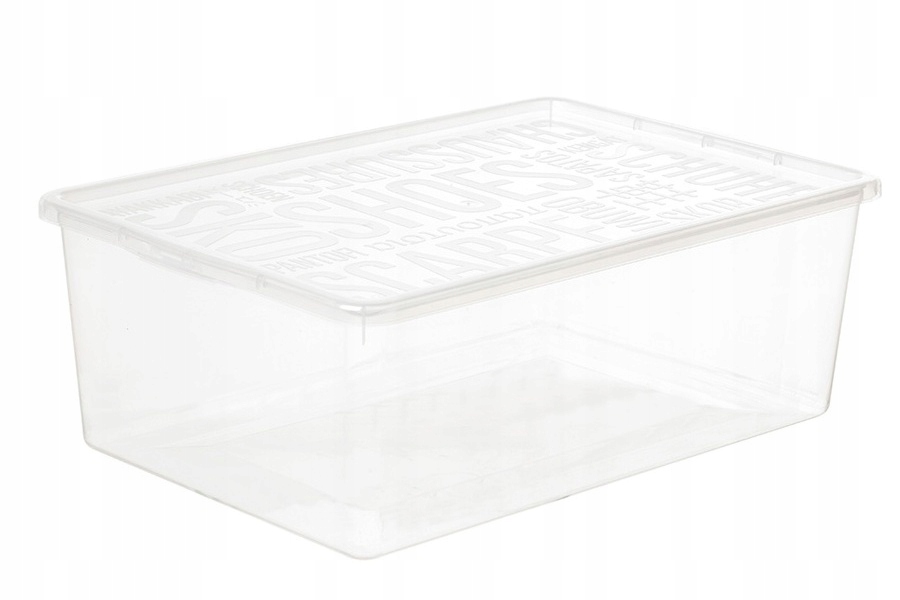 Plast Team, pojemnik na obuwie męskie duży BASIC