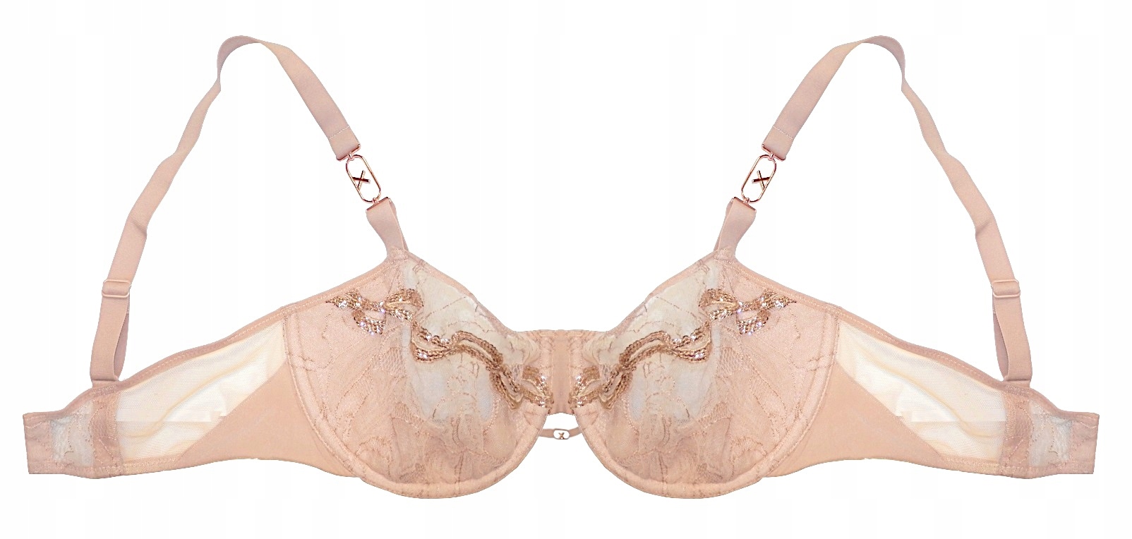 Chantelle Podprsenka balkonetka Xtravagant C06GN7 Béžová vel