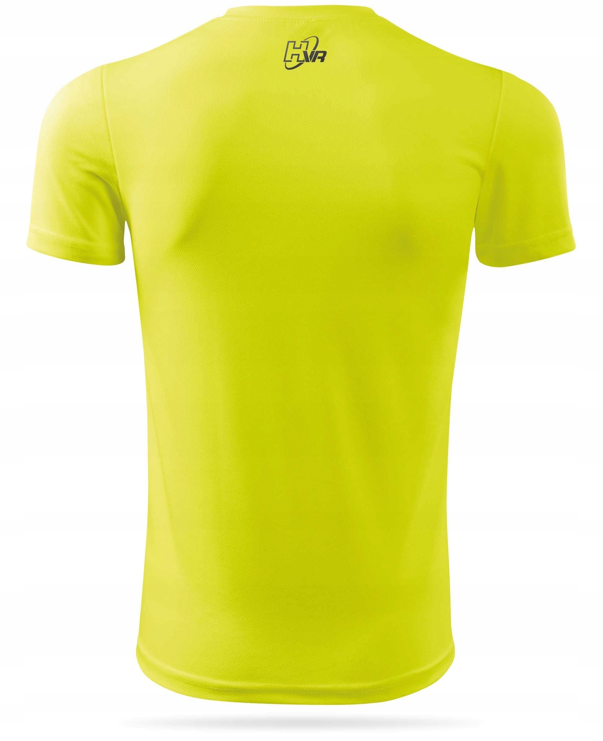 T-shirt termoaktywny - nadruk odblaskowy PUNISHER Kod producenta HVR termoaktywne