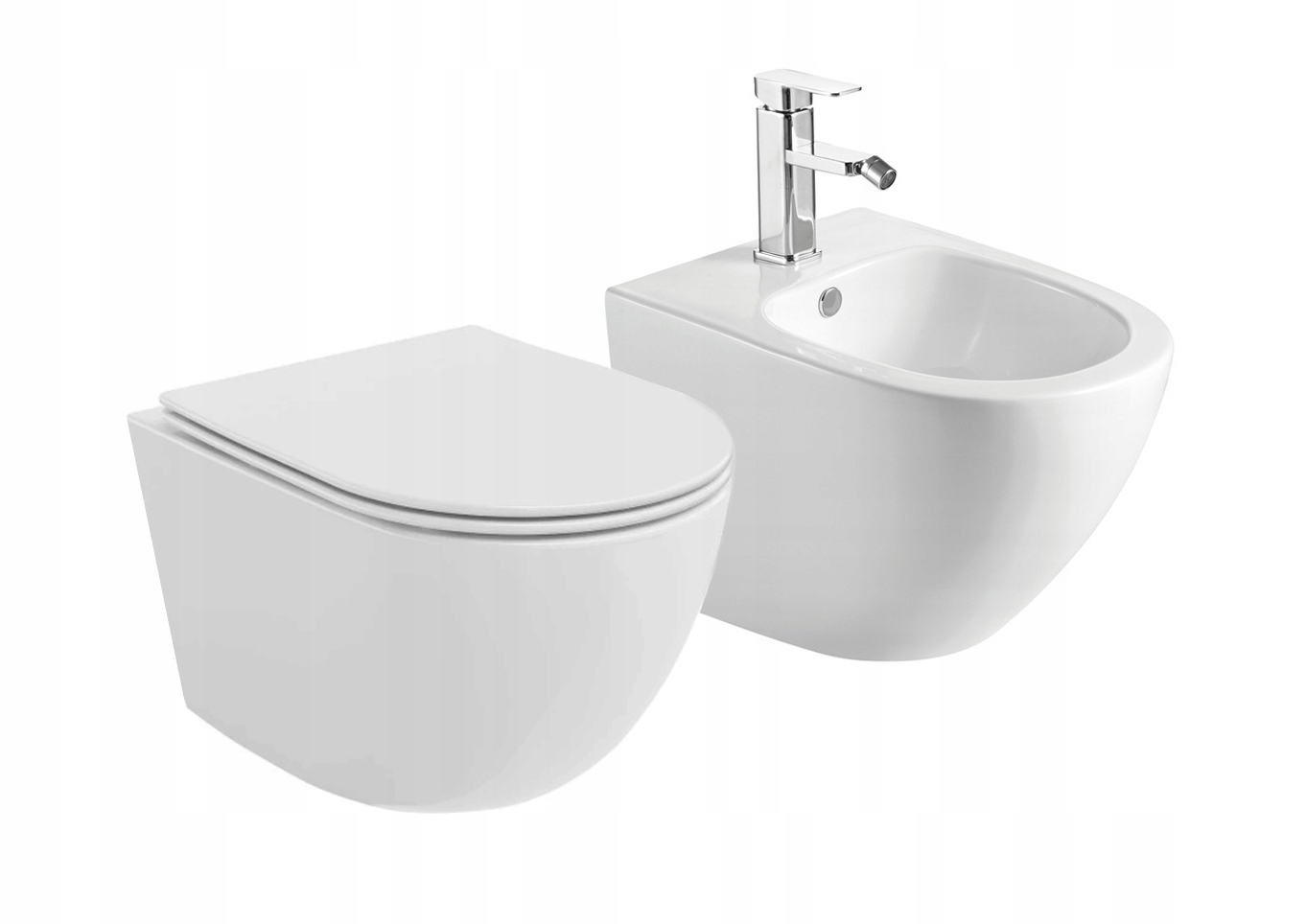 VELDMAN MISA WC VITO RIMLESS DESKA SLIM BIDET