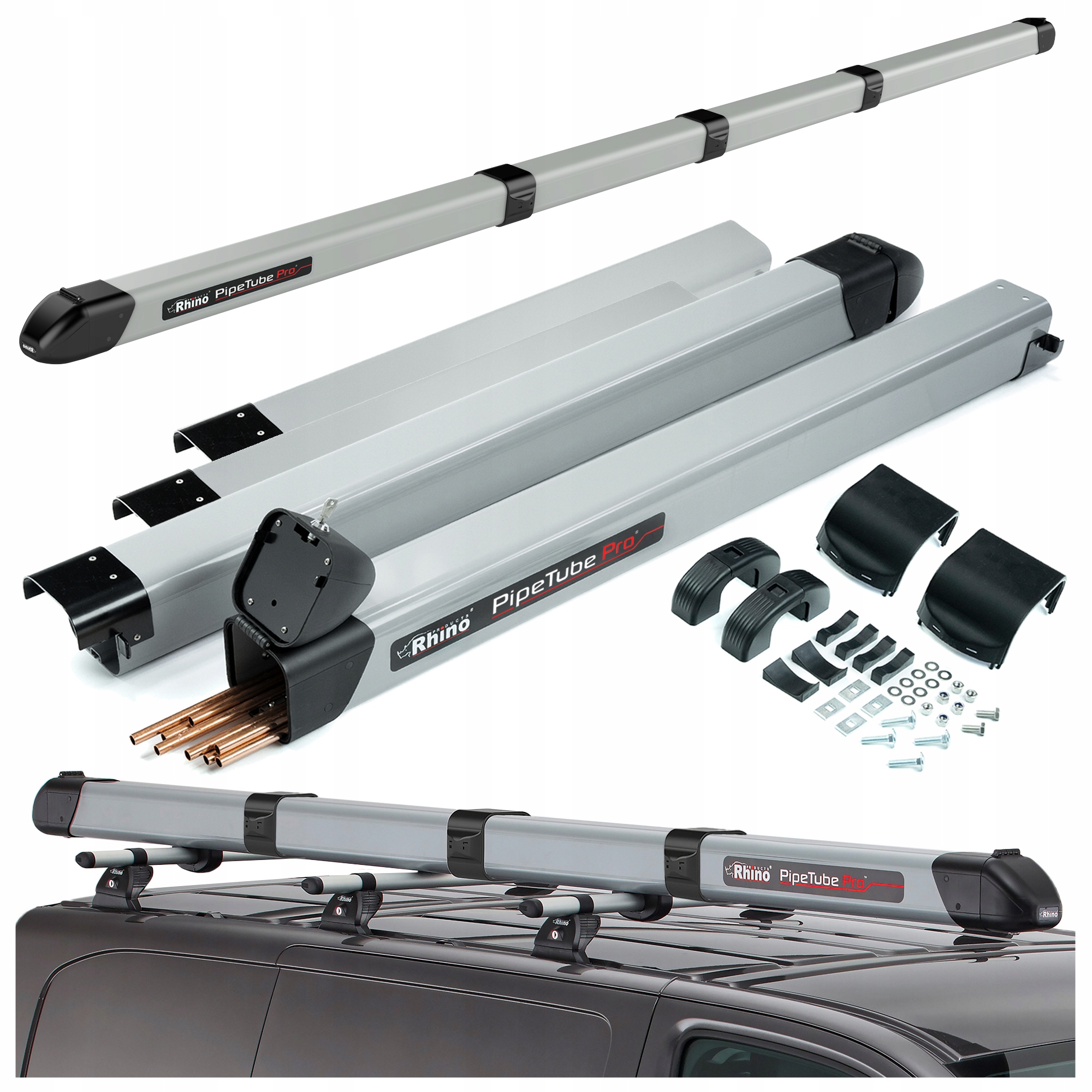 Туба багажник на крышу коробка OPEL MOVANO 2010-2020 L3H2 / L4H2 / 5 м