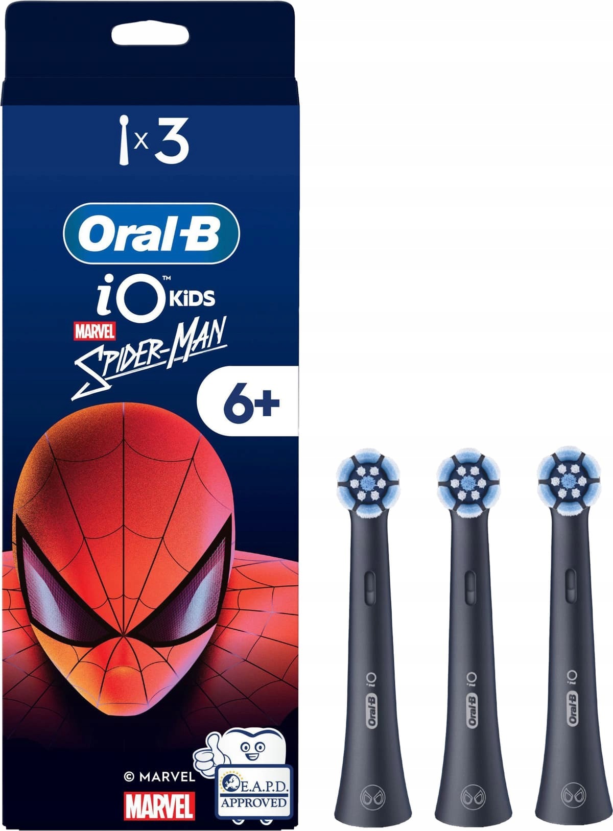 Końcówki do szczoteczek Oral-B Io 3 szt. dla dzieci Spiderman