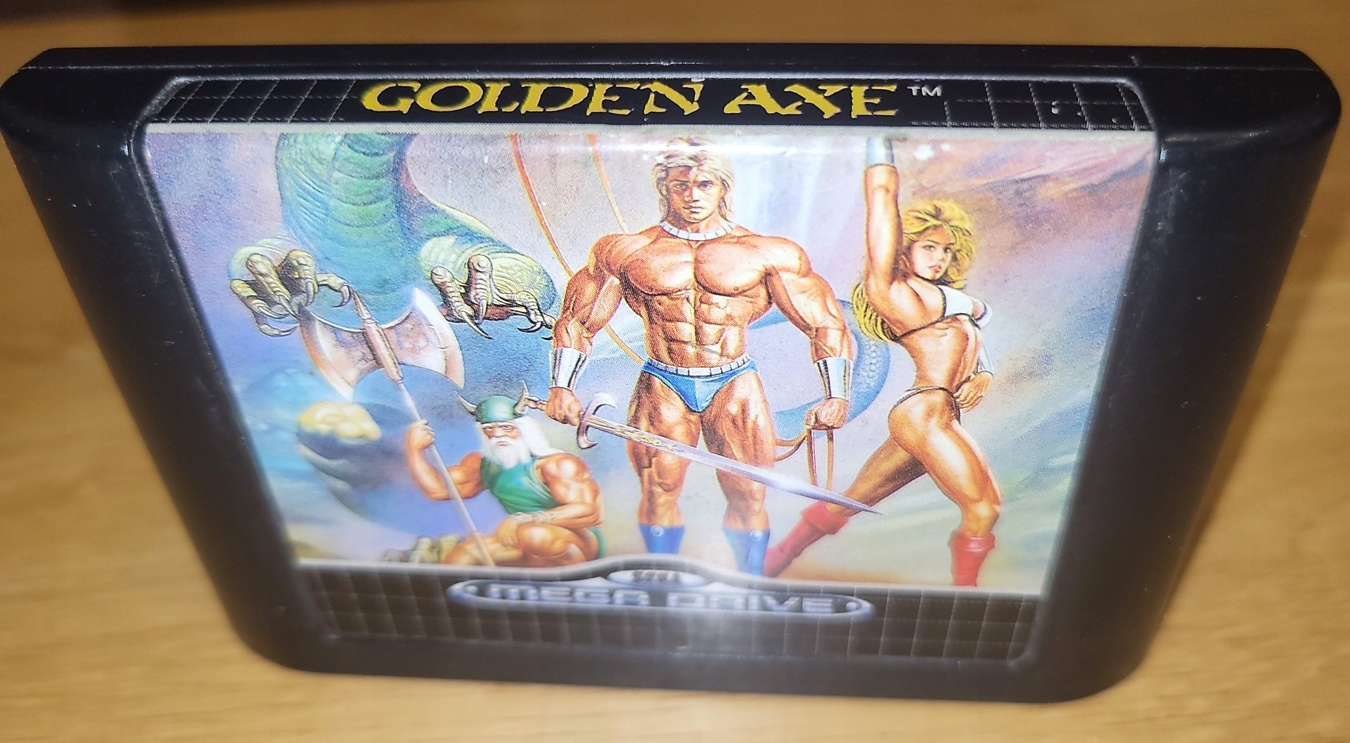 Golden Axe Sega Megadrive pudełkowa