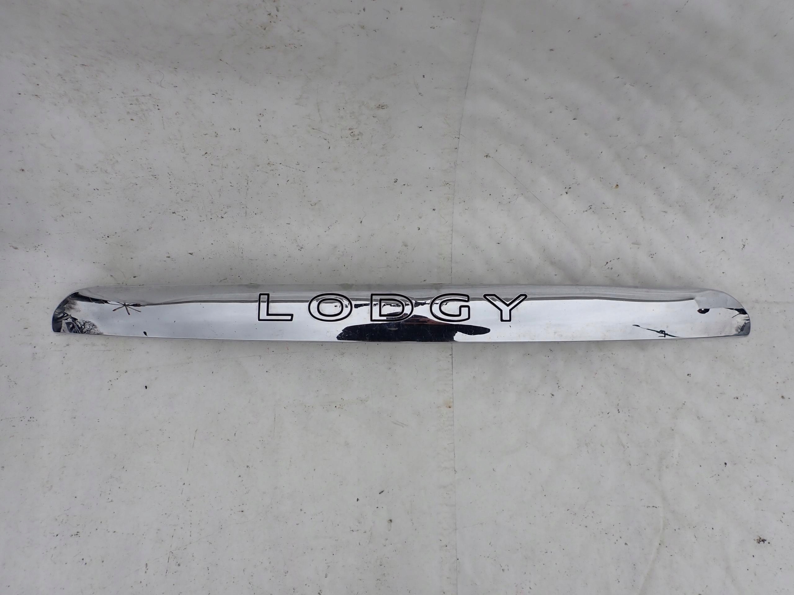 DACIA LODGY 12-17 cap bonnet moulding rear part