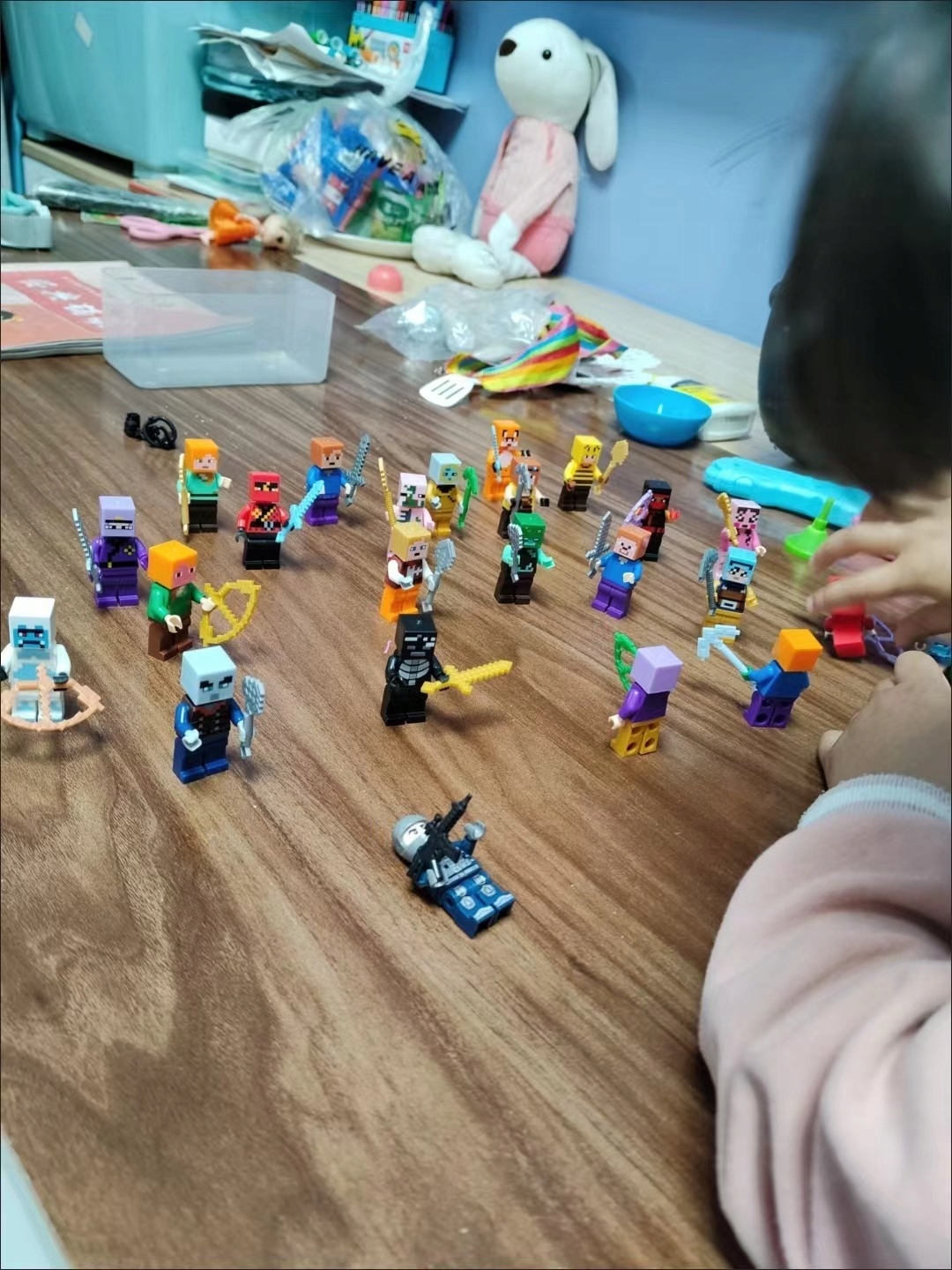 Figurki Minecraft Zestaw 38 SZT Typ figurka