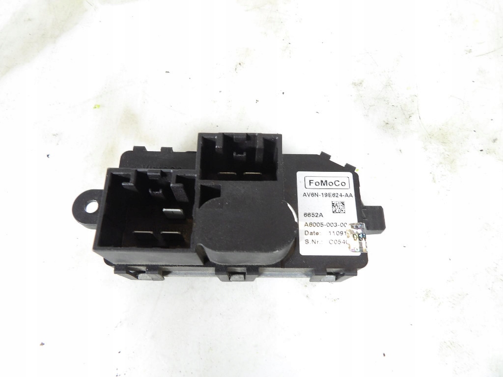 FORD GRAND C-MAX heater fan resistor AV6N-19E624