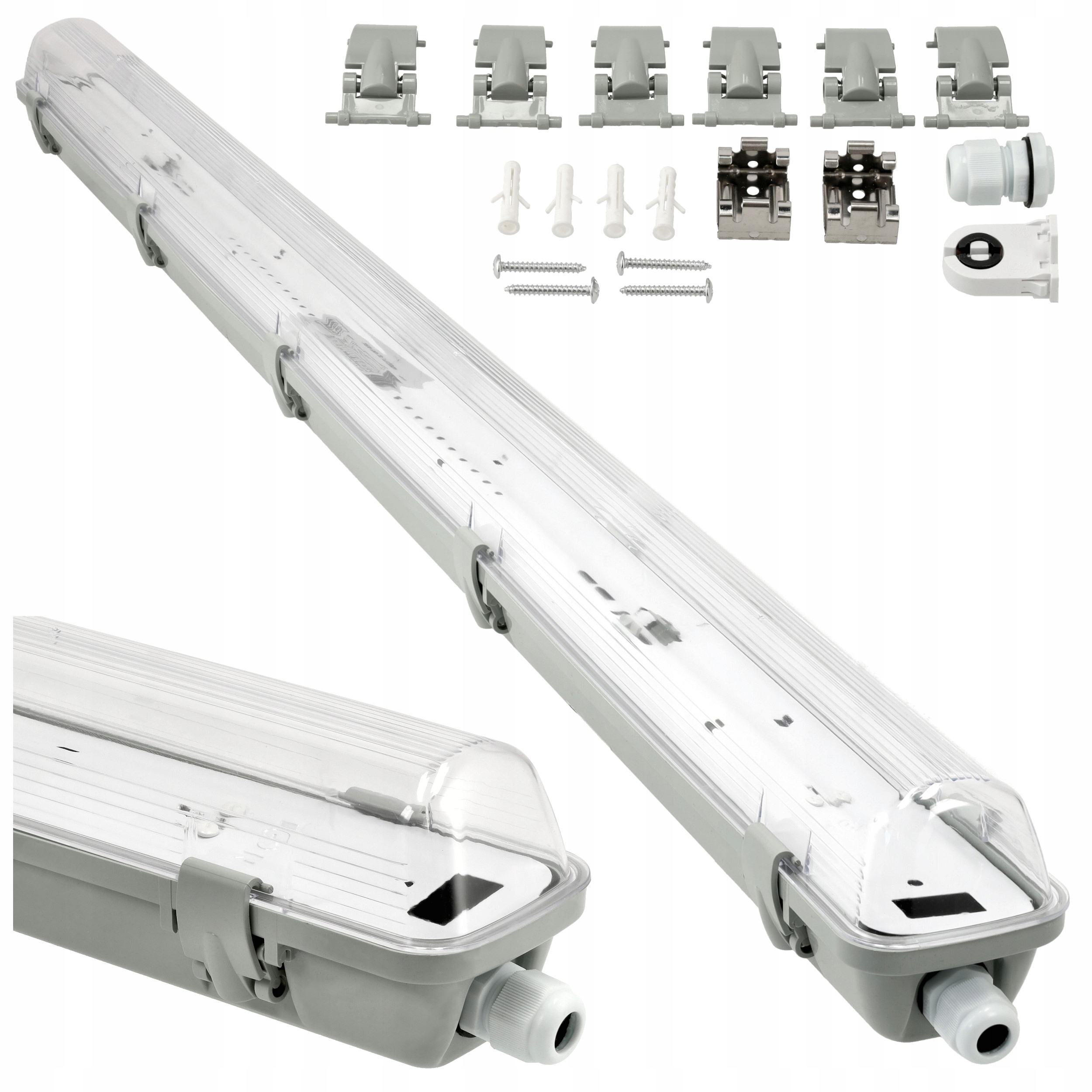 

Oprawa Hermetyczna Led Do Garażu 1x120 Blacha IP65