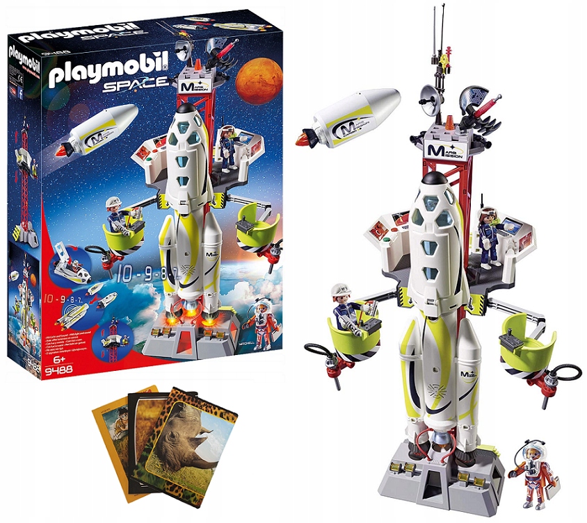 

Playmobil 9488 Rakieta Kosmiczna Z Rampą Startową