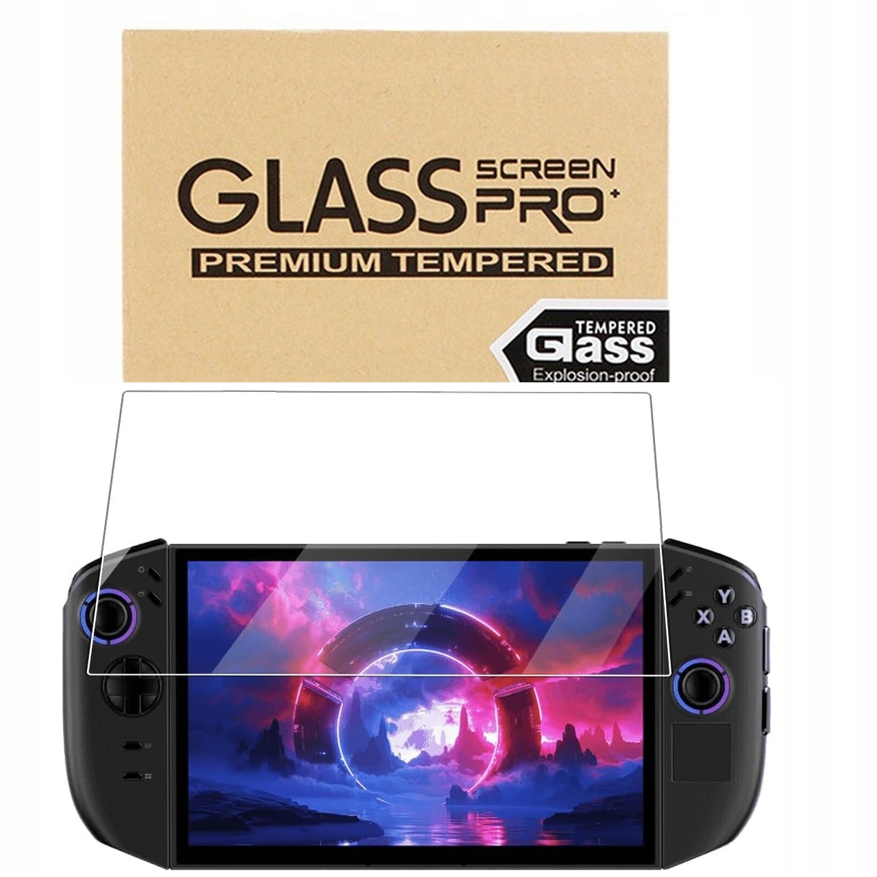 Szkło Hartowane 9H PREMIUM na Ekran Lenovo Legion GO 2 / 2025 8.8 cala