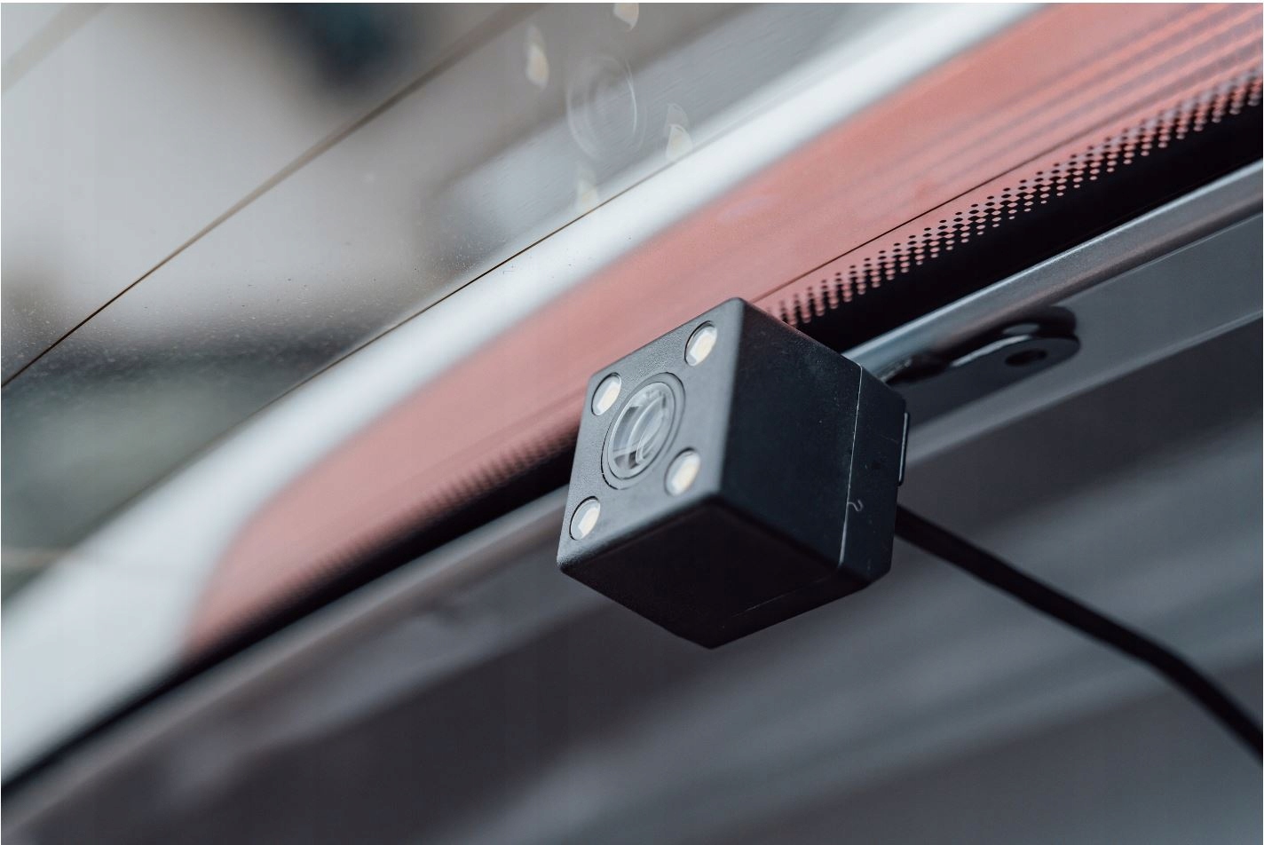 KAMERA REJESTRATOR ZESTAW PARKOWANIA LUSTERKO F HD Wyświetlacz LCD lusterko