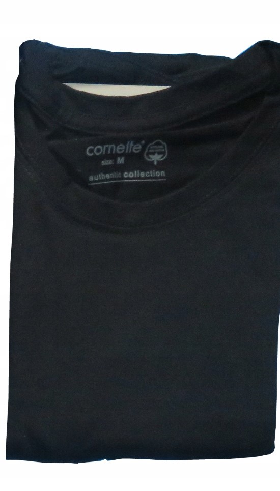 CORNETTE koszulka authentic 202 NEW czarna 5XL Rozmiar 5XL