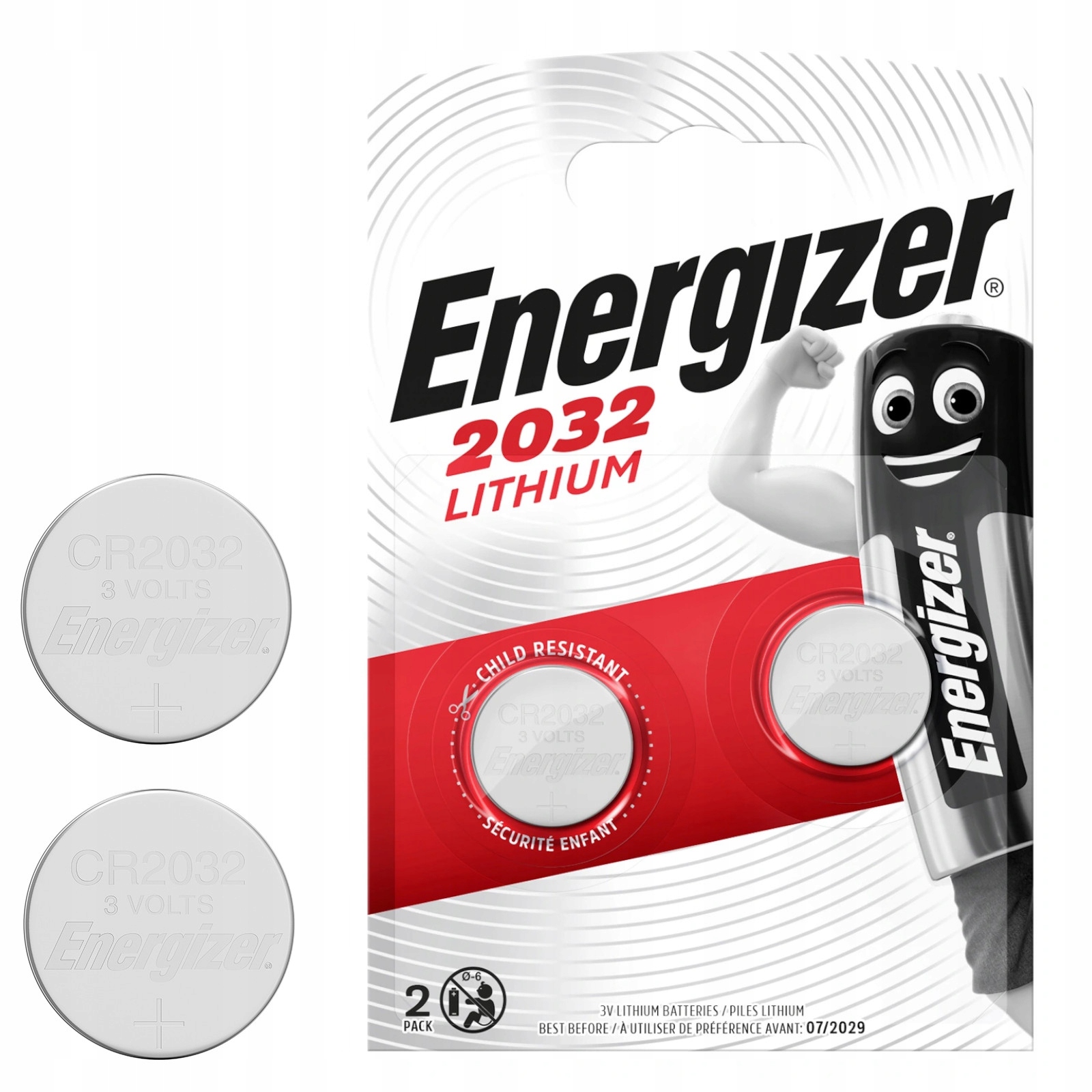 

Bateria Energizer specjalistyczna CR2032 2szt