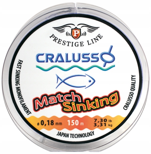 Cralusso Qsp Match Sinking 0,23 mm 150 m Żyłka