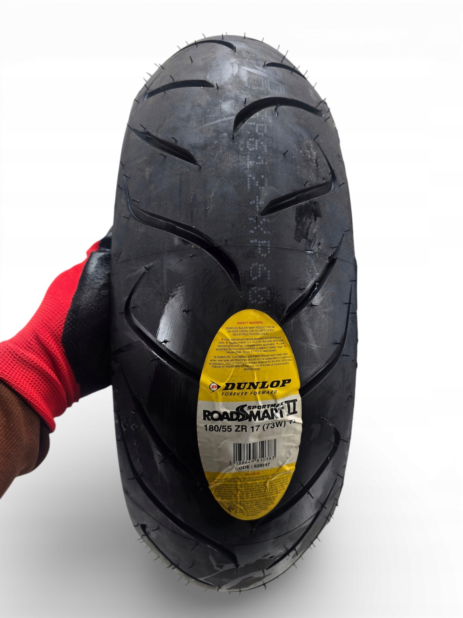 Pneumatika Zadná Dunlop Sportmax Roadsport 2 180/55ZR17 73 W