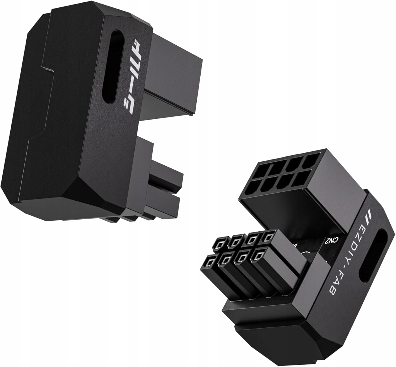 Adapter Zasilania PCIe Gpu Złącze Kątowe 180 Std 8-pinowy Do Karty 2 szt