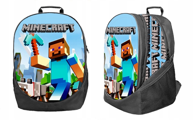 Minecraft Batoh Velký Penál Pro Hráče