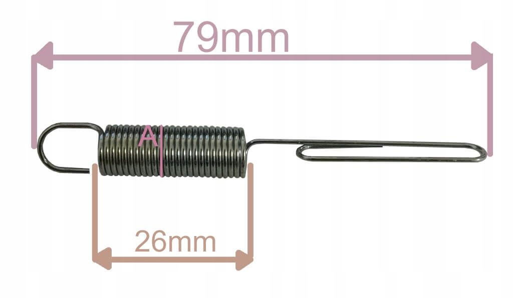 SPRĘŻYNA REGULATORA BRIGGS 692571 Typ regular (sprężyna)