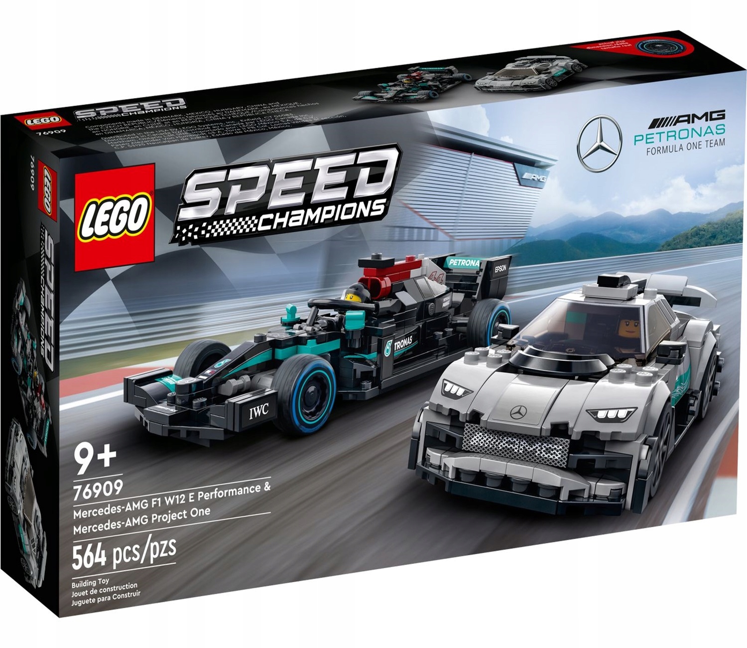 Lego 76909 Speed Champions Mercedes-AMG F1 W12 E