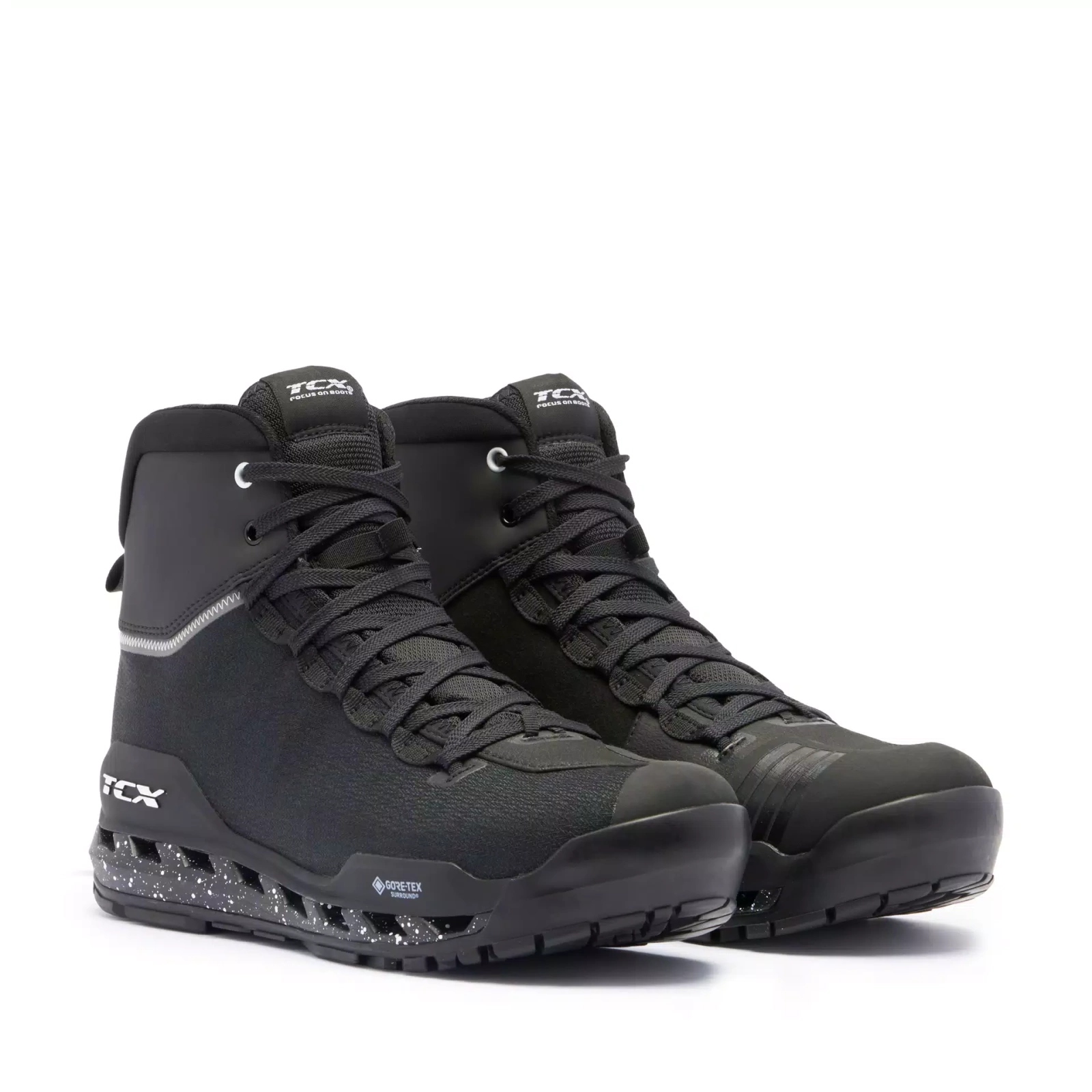 Motocyklové topánky Tcx Climatrek Surround Gtx black-white 45