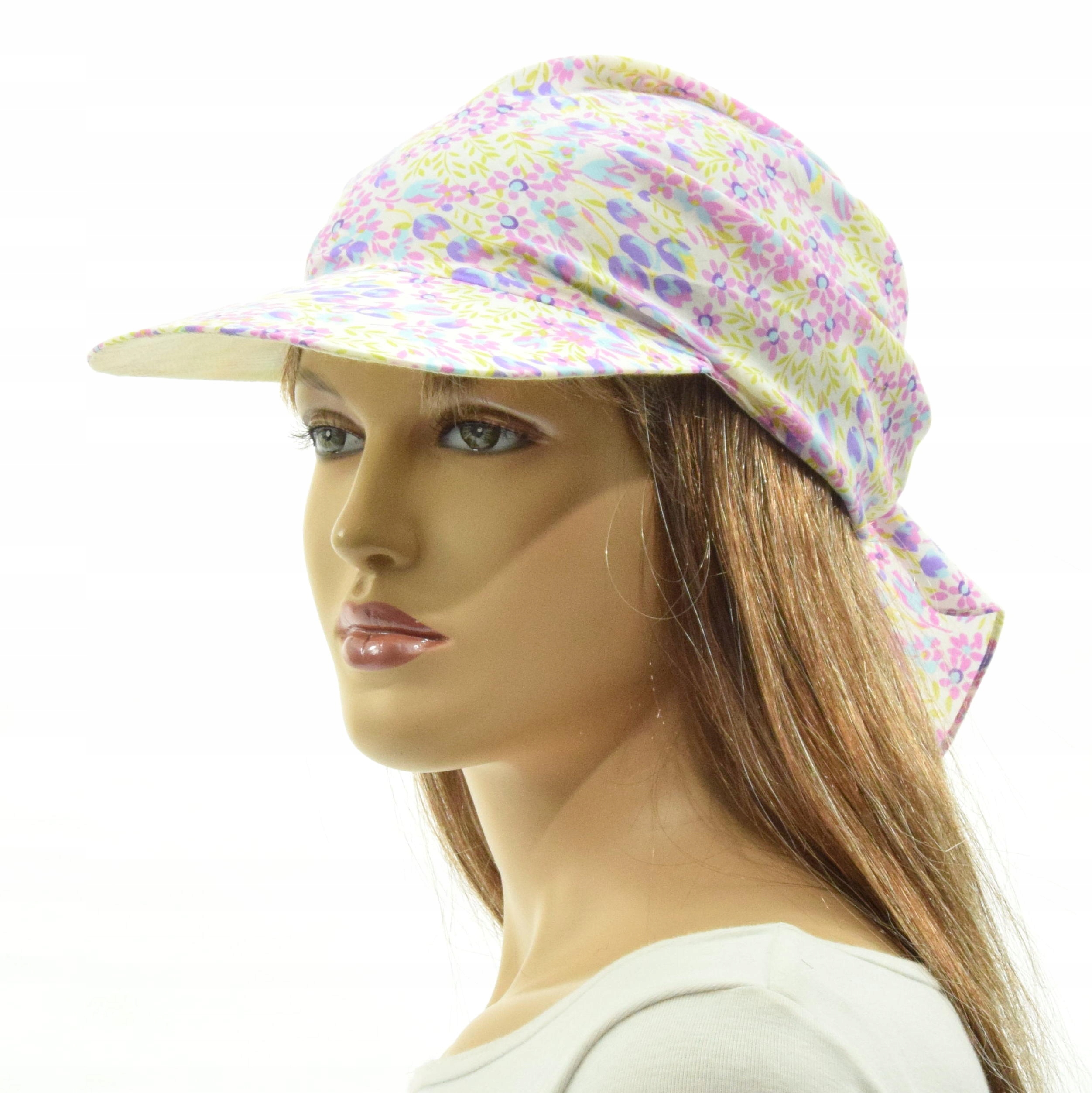 CHUSTA chustka na głowę wiązana damska z daszkiem Marka inna