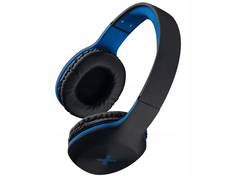 

Słuchawki nauszne Xmusic BTH105B Czarno-niebieski