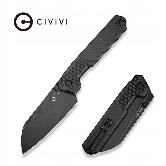 Nůž CIVIVI Hid 14C28N 105 mm černý G10 Ostap Hel