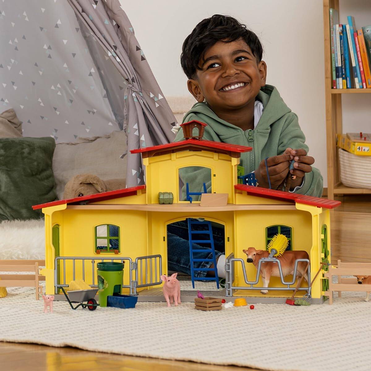 Schleich 42605 Farm World Duża farma zwierzęta Marka Schleich