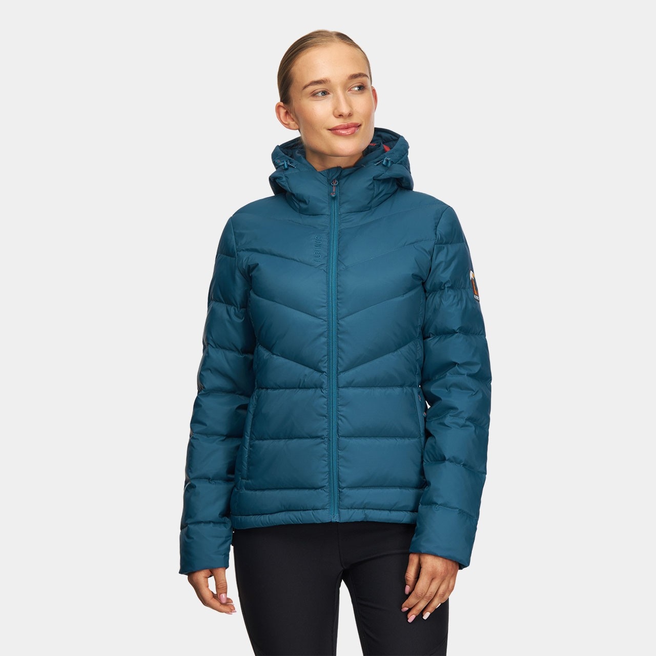 Dámská péřová bunda Alpinus Pro Cortina Morski YT18748