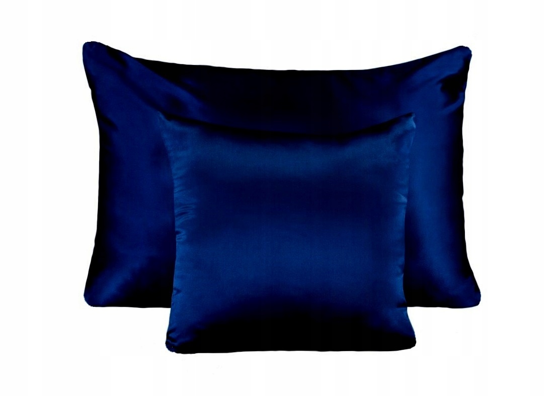 

Jedwabna Poszewka 40x60 na Poduszka/ę Pościel Navy